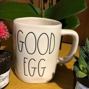NEW RAE DUNN “GOOD EGG BAD EGG” Mug